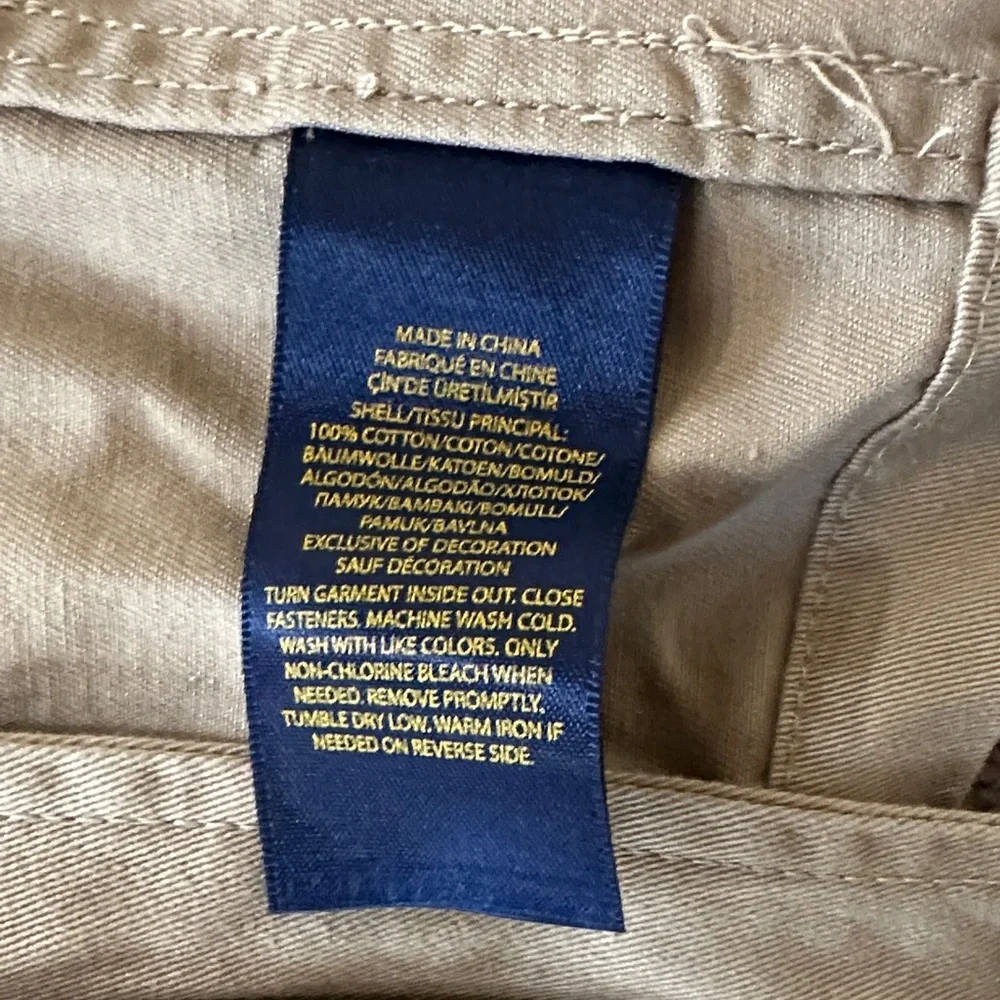 Kids Tan Jacket with Plaid Lining - Picture 3 of 5